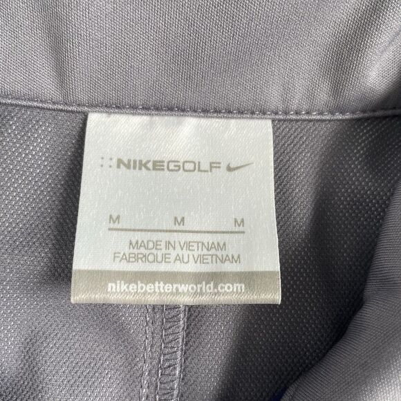 NIKE Golf Women's 1/4 Zip Pullover Jacket Windbreaker Purple Size Medium - Picture 7 of 11